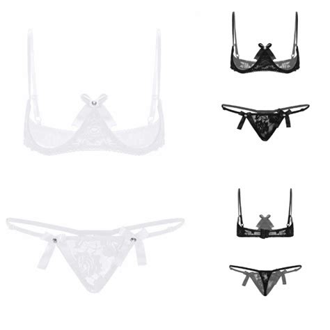 Lace Lingerie Bra And Panties Set Sexy Lingerie Depop