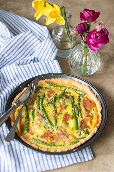 Aspergequiche Met Parmaham Eetpaleo