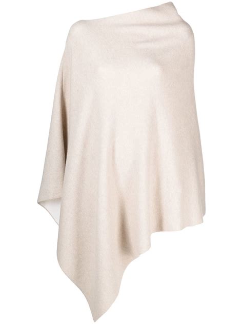 Ferragamo Cashmere Fine Knit Poncho Farfetch