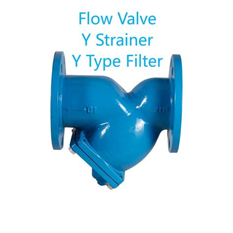 ANSI Flanged End Ductile Cast Iron Y Type Strainer Valve China