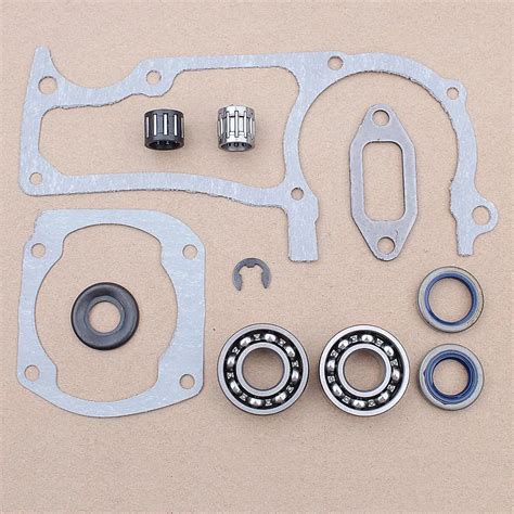 Engine Gasket Bearing Oil Seal Kit For Husqvarna 372XP 372 371 365 362