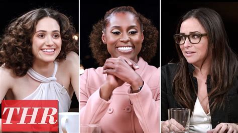 Thr Full Comedy Actress Roundtable Emmy Rossum Issa Rae Pamela Adlon America Ferrera And More