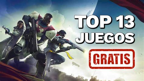 Los Mejores Juegos Gratis Para Pc Youtube