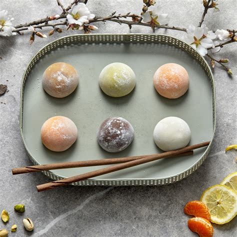 Mochi glacé parfum mangue La Chocolaterie de Puyricard