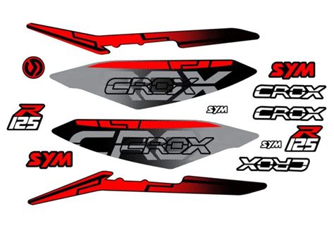 Crox Sym Tipo Original Modelo Nuevo Rojo Calcas Monkey