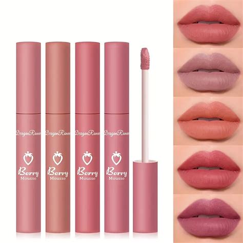 12 Colors Matte Velvet Lip Glaze Long Lasting Smudge Proof Not