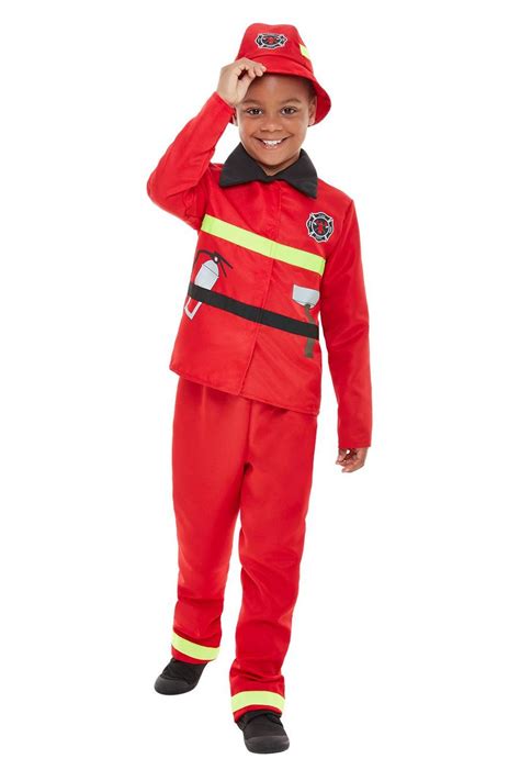 Kids Fire Fighter Costume