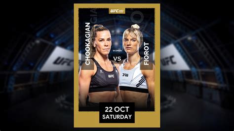 Free UFC 280 Poster Template PowerPoint Google Slides