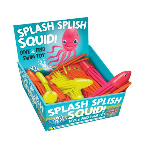 Splash Splish Squid Dive Toy