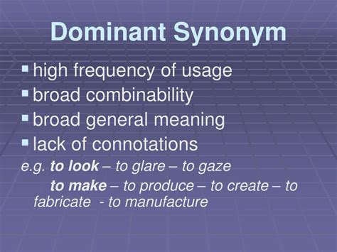 PPT - SYNONYMS PowerPoint Presentation, free download - ID:1172202