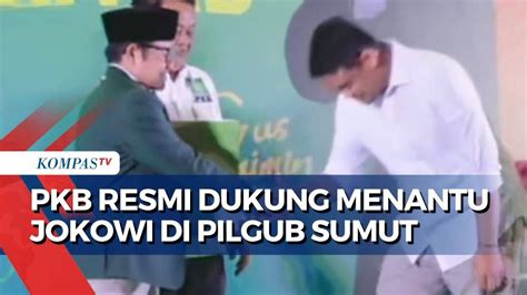 Resmi Bobby Nasution Didukung PKB Di Pilgub Sumatera Utara Siap Lawan