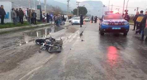 Manisa Da Feci Kaza Ya Ndaki Ocuk Olay Yerinde Hayat N Kaybetti