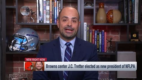 Cleveland Browns Center Jc Tretter Was Elected As New Nflpa President