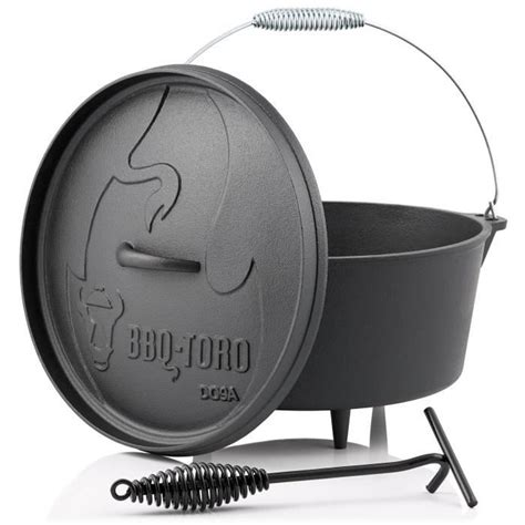 Couvercle De Plancha Bbq Toro Dutch Oven Do A Litres Alpha