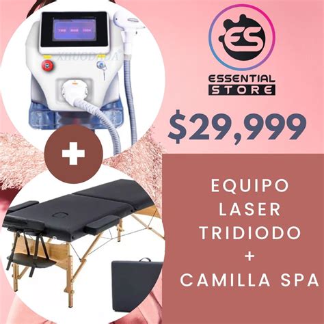 Maquina De Depilacion Laser Diodo Triple Onda Camilla Spa