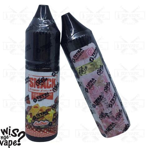 Jual Snack V Strawberry Vanilla Biscuit Ml Salt Nic Liquid