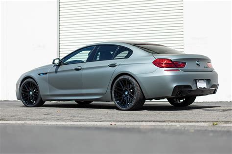 BMW 640i 6-Series Gran Coupe on TSW Mosport gloss black concave ...