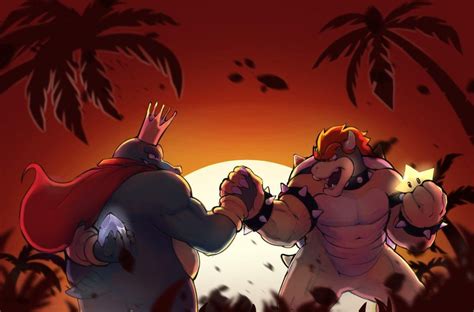 Bowser Vs King K Rool