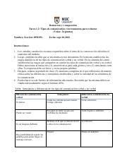 span 2040 1 2 pdf Redacción y Composición Tarea 1 2 Tipos de