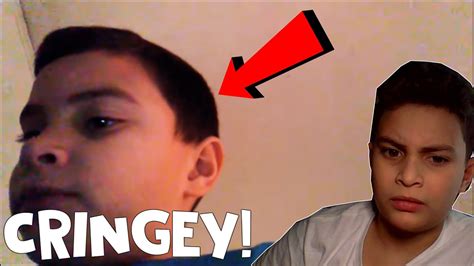 Reacting To My Old Cringey Videos Part Youtube