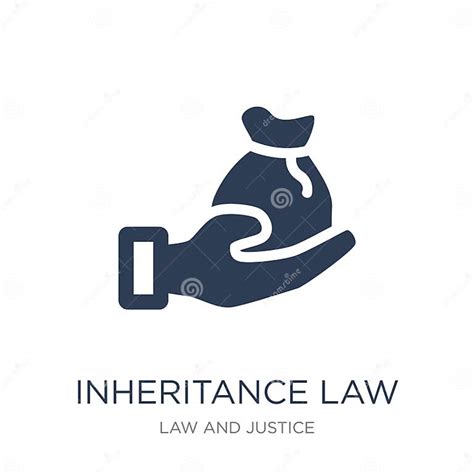 Inheritance Law Icon Trendy Flat Vector Inheritance Law Icon On Stock Vector Illustration Of