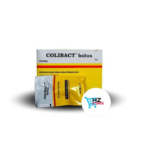 Jual Colibact Bolus Obat Antibiotik Anti Bakteri Hewan Ternak Sapi