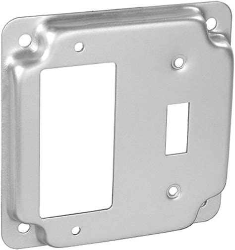 5 Pcs Steel 4 Square 12 In Raised Decorative Or Gfci