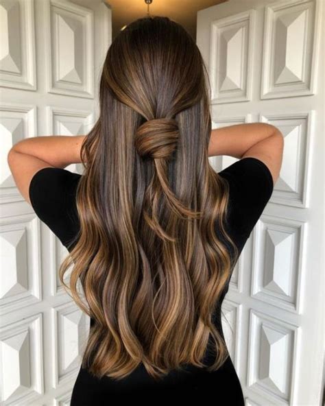 Cabelo Castanho Luzes 6 Tons E Cores Deslumbrantes