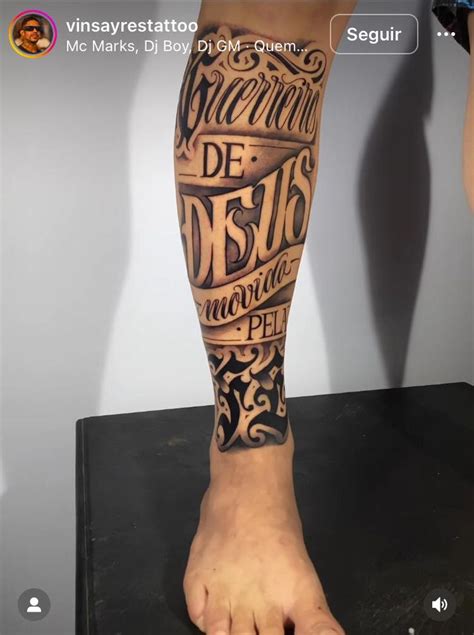 Pin De Deivid Gabriel Em Love Letters Tatuagem Na Perna Tatuagem