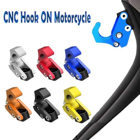 CNC Motorcycle Hook Helmet Bag Luggage Hanger Claw Grandado