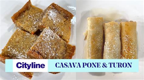 Caribbean Casava Pone And Filipino Turon YouTube