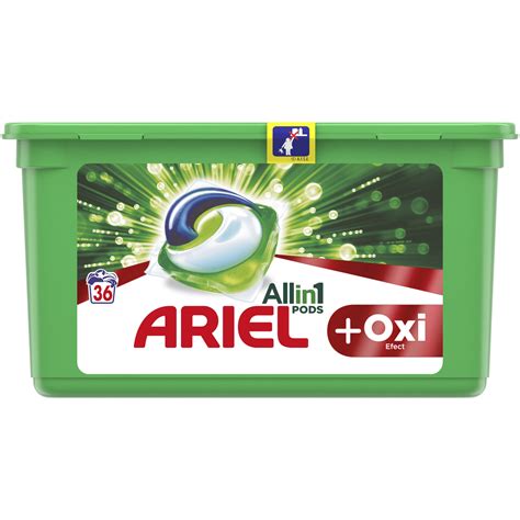 Detergent Capsule Ariel All In One PODS Oxi Plus 36 Spalari EMAG Ro