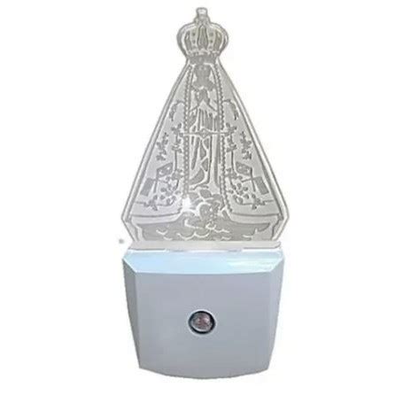 Lumin Ria Abajur Nossa Senhora Aparecida Led Dni Shopee Brasil