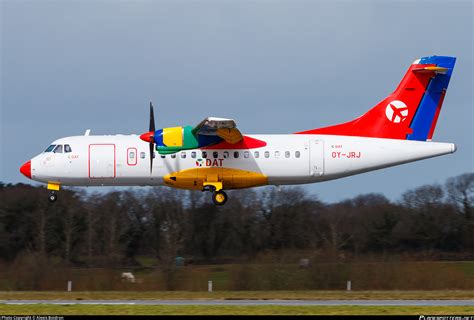 OY JRJ Danish Air Transport DAT ATR 42 320 Photo By Alexis Boidron