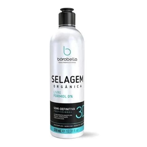 Selagem Borabella Semi Definitiva 3d Organica 350ml Submarino