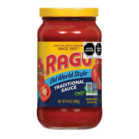 Salsa Para Pasta Ragu Tradicional 397 G Soriana