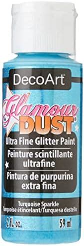 DecoArt Glamour Dust Glitter Paint Gold Glitz 59 Ml Pack Of 1