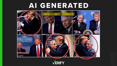 Desantis Campaign Posts Ai Generated Pictures Of Trump And Fauci