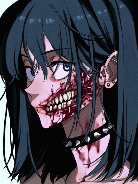 Kuchisake Onna Original Drawn By Urkt Danbooru