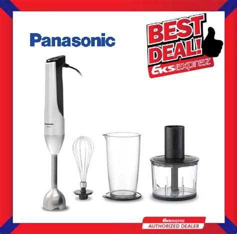 Panasonic MX S401 4 In 1 4 Blade 800W Hand Blender With Drive Control