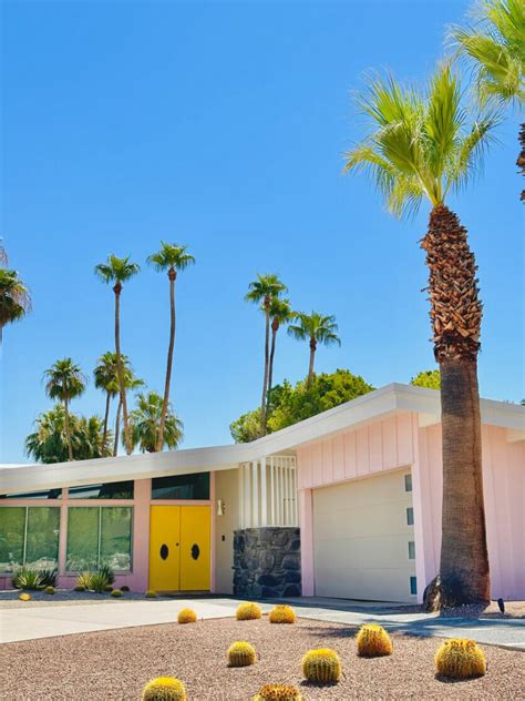 DIY Mid-Century Modern Palm Springs Tour (& Celebrity Homes in Palm ...