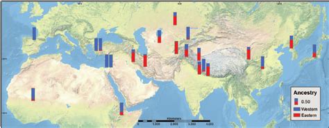 The Geographic Distribution Of Sampled Barley Landraces The Estimated