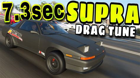 1992 Toyota Supra 73sec Drag Tune Forza Horizon 4 Youtube