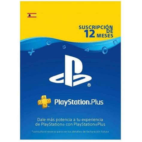 Playstation Plus Suscripción De 12 Meses