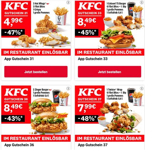 Kfc Gutscheine Aktuell Kfc Gutscheine Bis Oktober Gultig