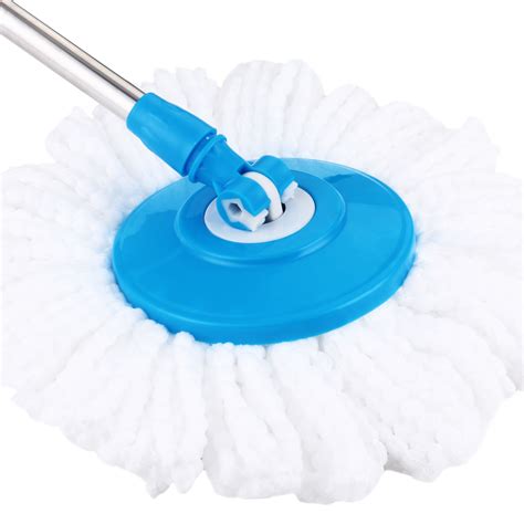 Floor Mop Microfiber Spinning Magic Spin Easy Wbucket 2 Heads 360° Rotating Ebay