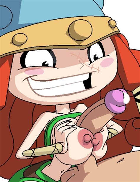 Rule 34 Animated Areolae Barbara Rayman Barbarian Big Breasts Big Penis Cum Dboy Faceless