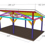 Lean To Pavilion Plansdimensions Myoutdoorplans