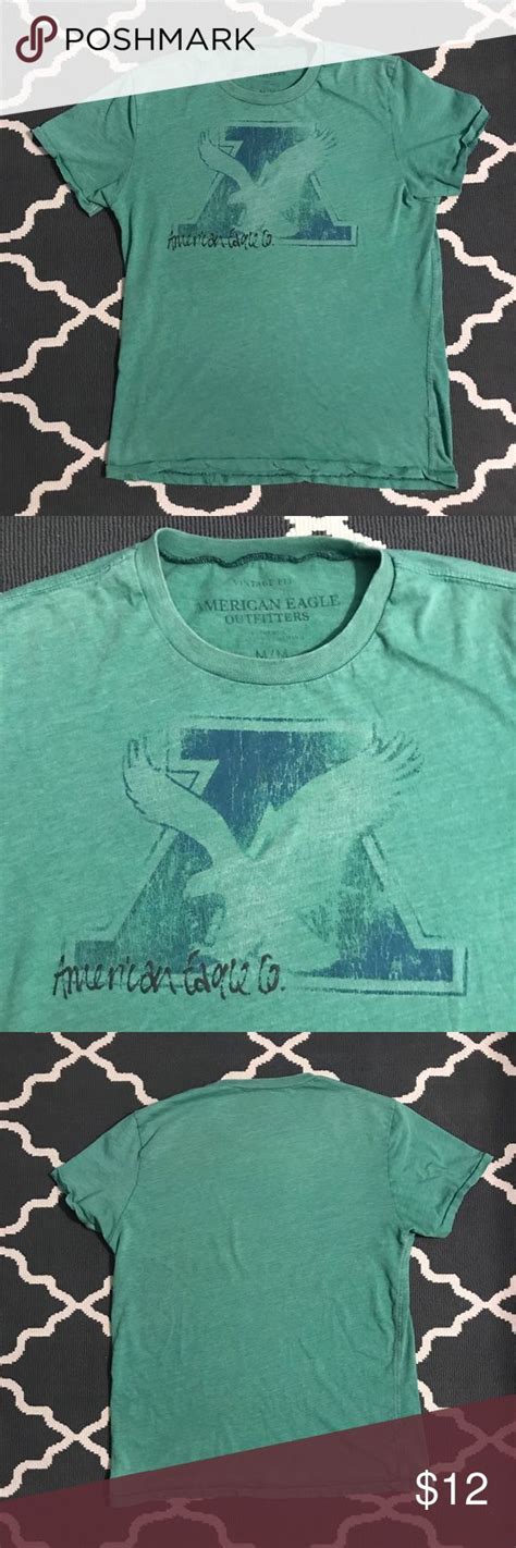 Men S American Eagle Outfitter Vintage Fit T Shirt Vintage Fits