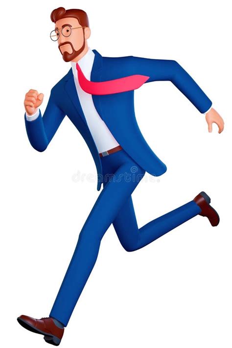 Person Running Away Funny Stock Illustrations – 285 Person Running Away ...